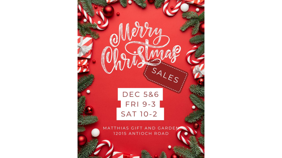 Matthias Christmas Sale Flyer