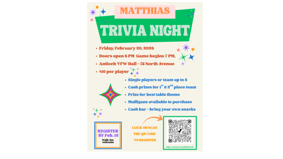 Trivia Flyer