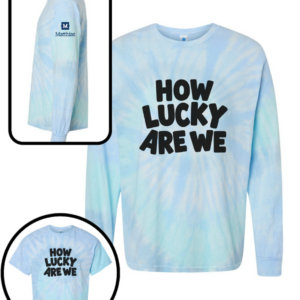 LONG SLEEVE BLUE HOW LUCKY