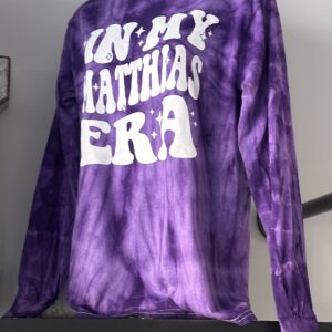 IN MY MATTHIAS ERA PURPLE TIE DYE