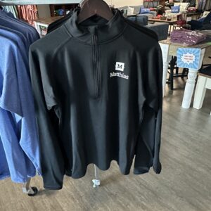 BLACK 1/4 ZIP