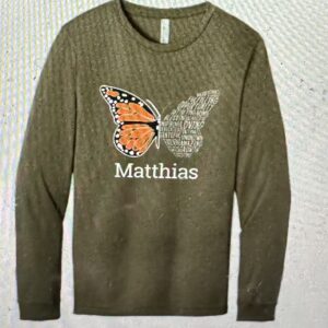LONG SLEEVE BUTTERFLY SHIRT